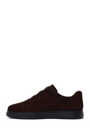 Male Brown Lace-Up Suede Leather Sneaker | Derimod