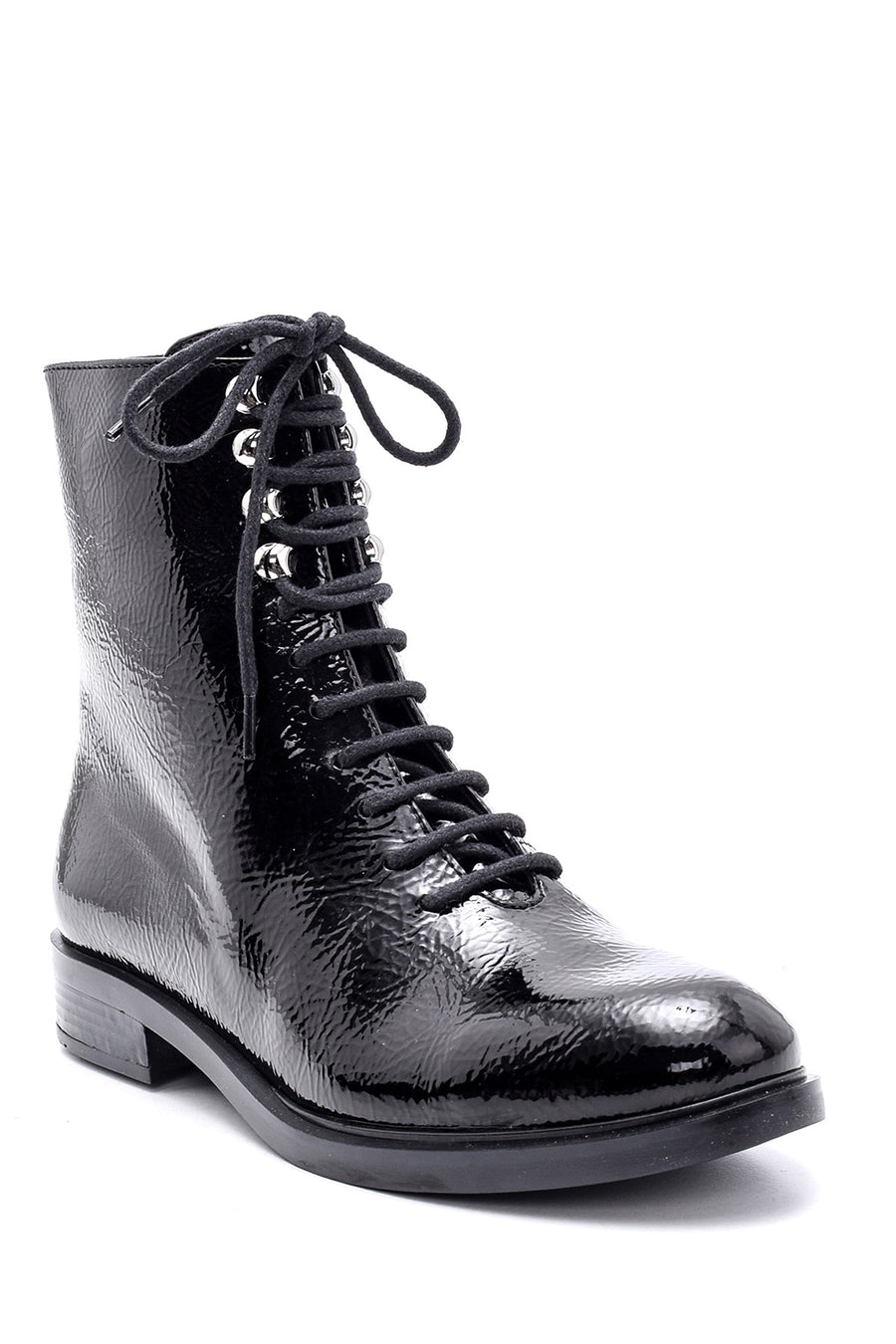Women's Patent Leather Boots