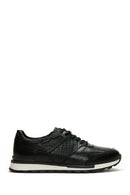 Erkek Yeşil Deri Baskılı Sneaker | Derimod