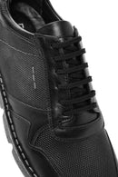 Men's Black Lace-up Leather Comfort Shoes | Derimod