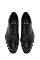 Men's Black Laced Leather Classic Shoes | Derimod