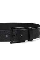 Men's Black Leather Belt | Derimod