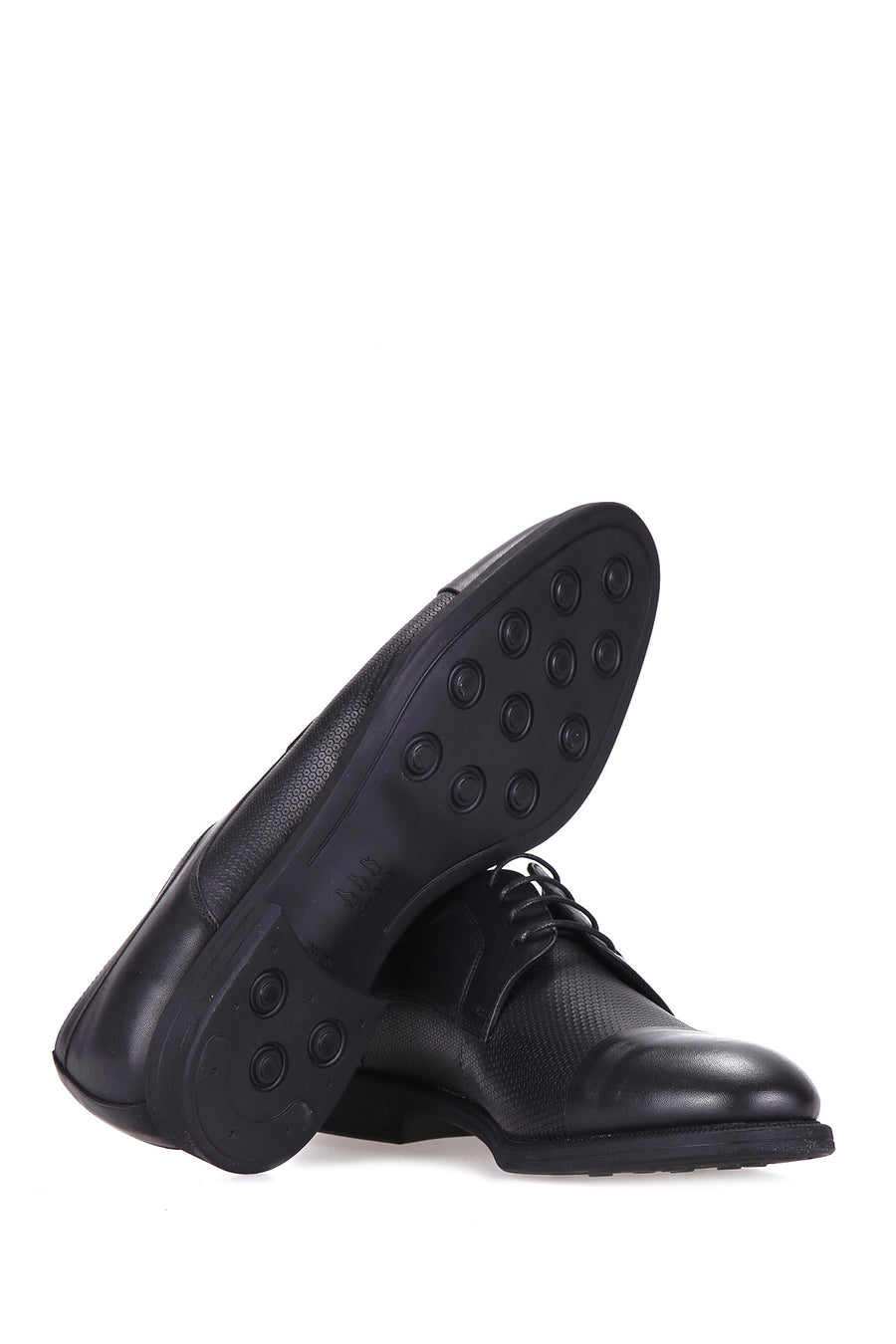 Rubber Sole Men's Leather Shoes