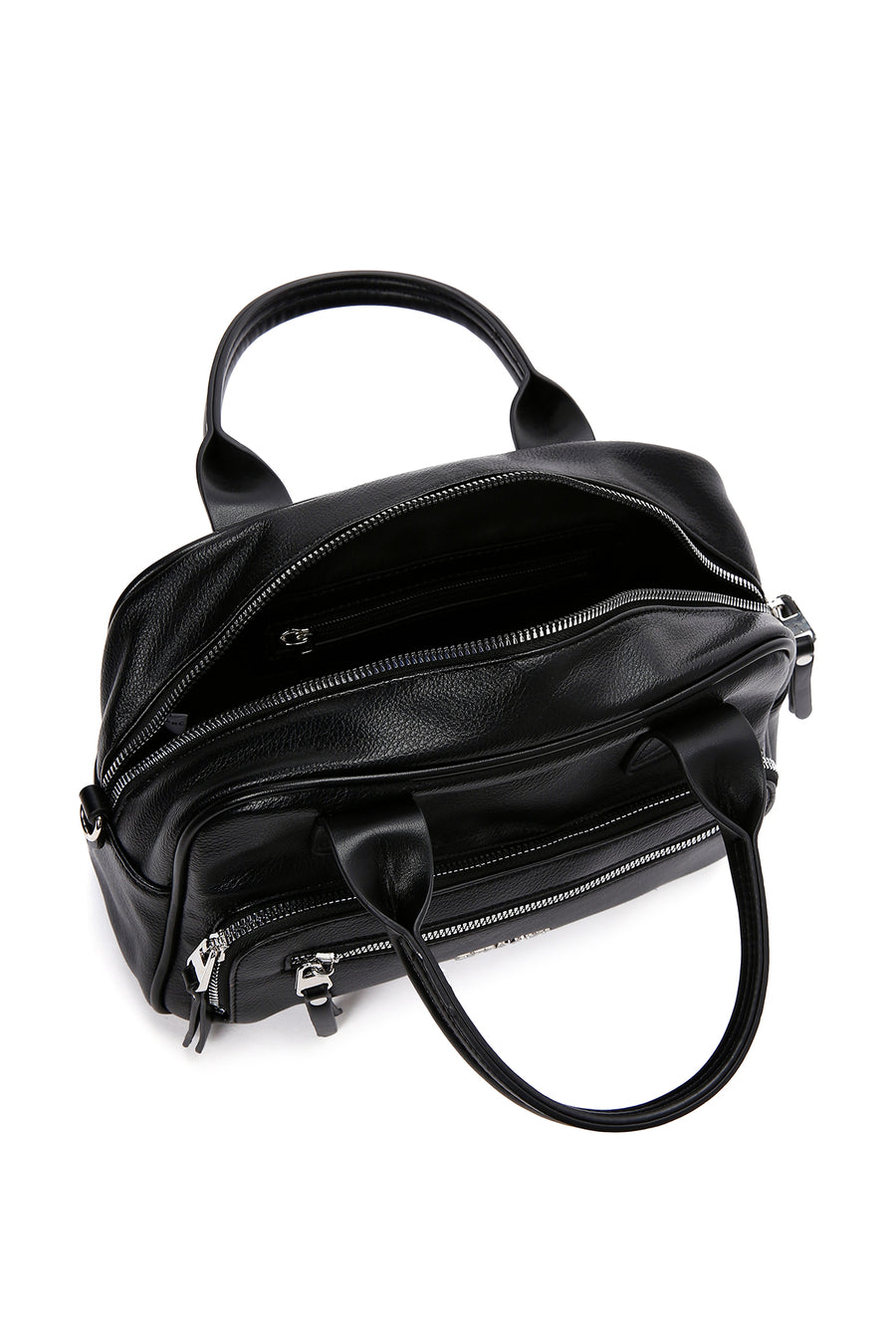 Women's Black Long Strap Shoulder Bag