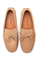 Erkek Deri Süet Loafer | Derimod