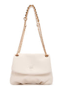 Women's Cream Long Chain Strap Shoulder Bag | Derimod