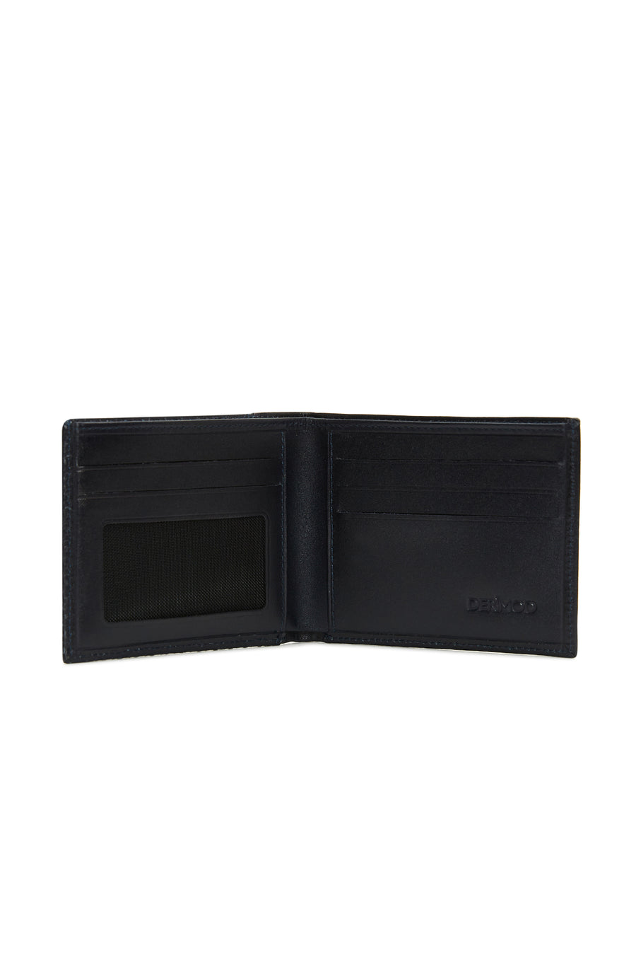 Men's Navy Blue Leather Wallet