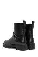 Women's Black Zipper Boots | Derimod