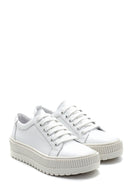 Women's Leather Sneaker | Derimod