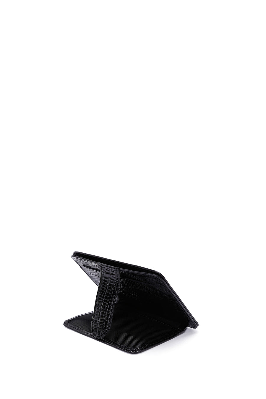 Men's Black Leather Card Holder