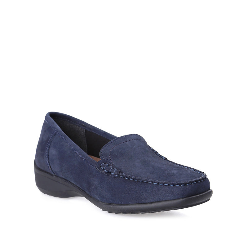 Süet Kadın Deri Loafer 17WFD1483V3 | Derimod