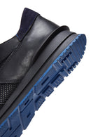 Men's Black Leather Sneaker | Derimod