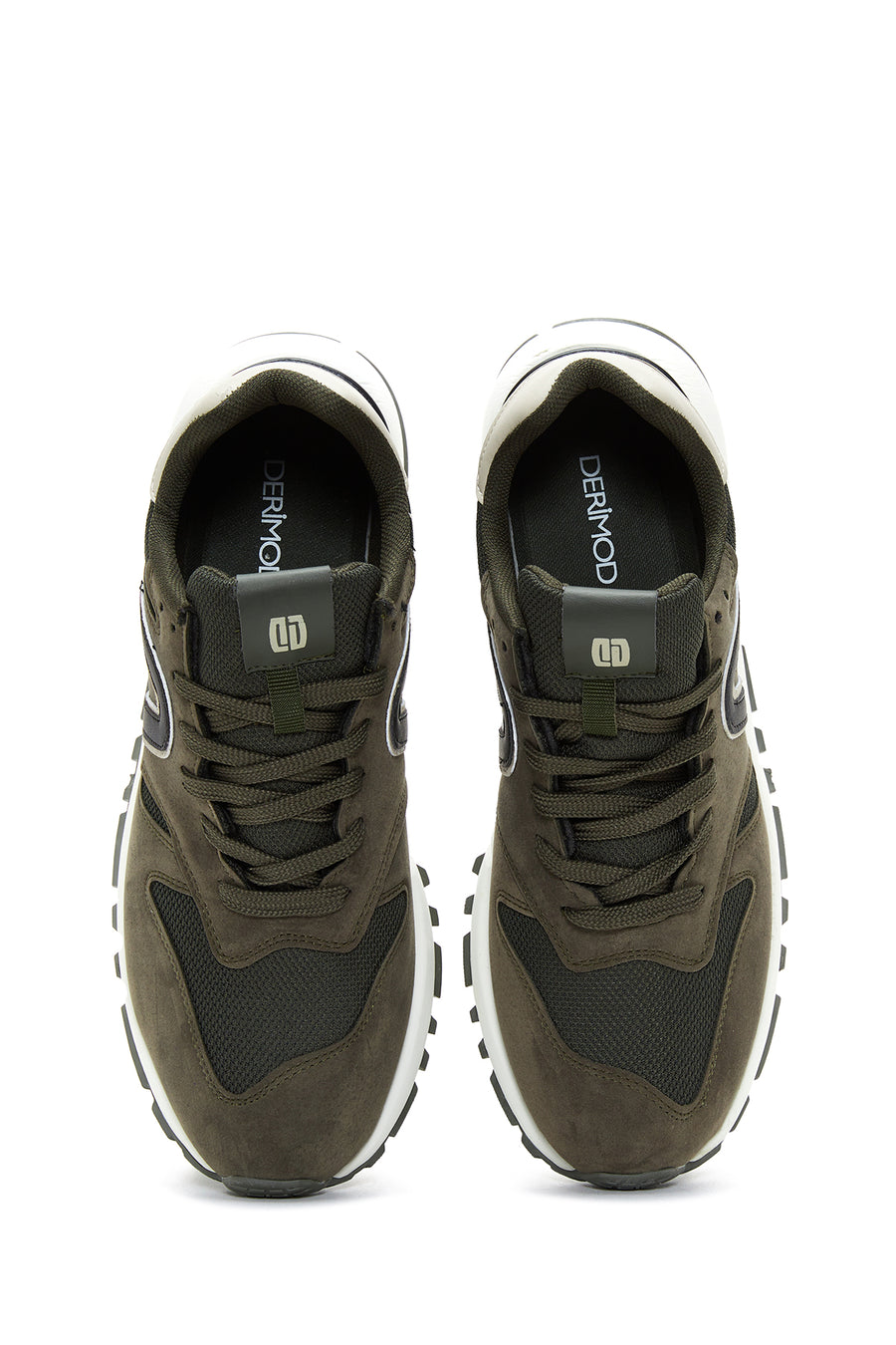Men's Khaki Suede Leather Sneaker