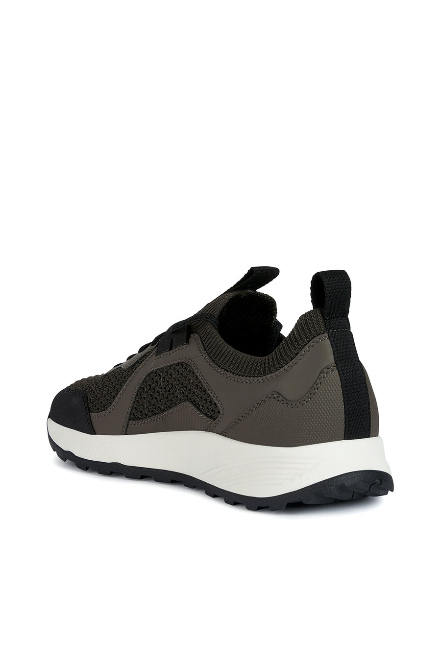 Geox Erkek Yeşil Deri Detaylı  U Terrestre Sneaker