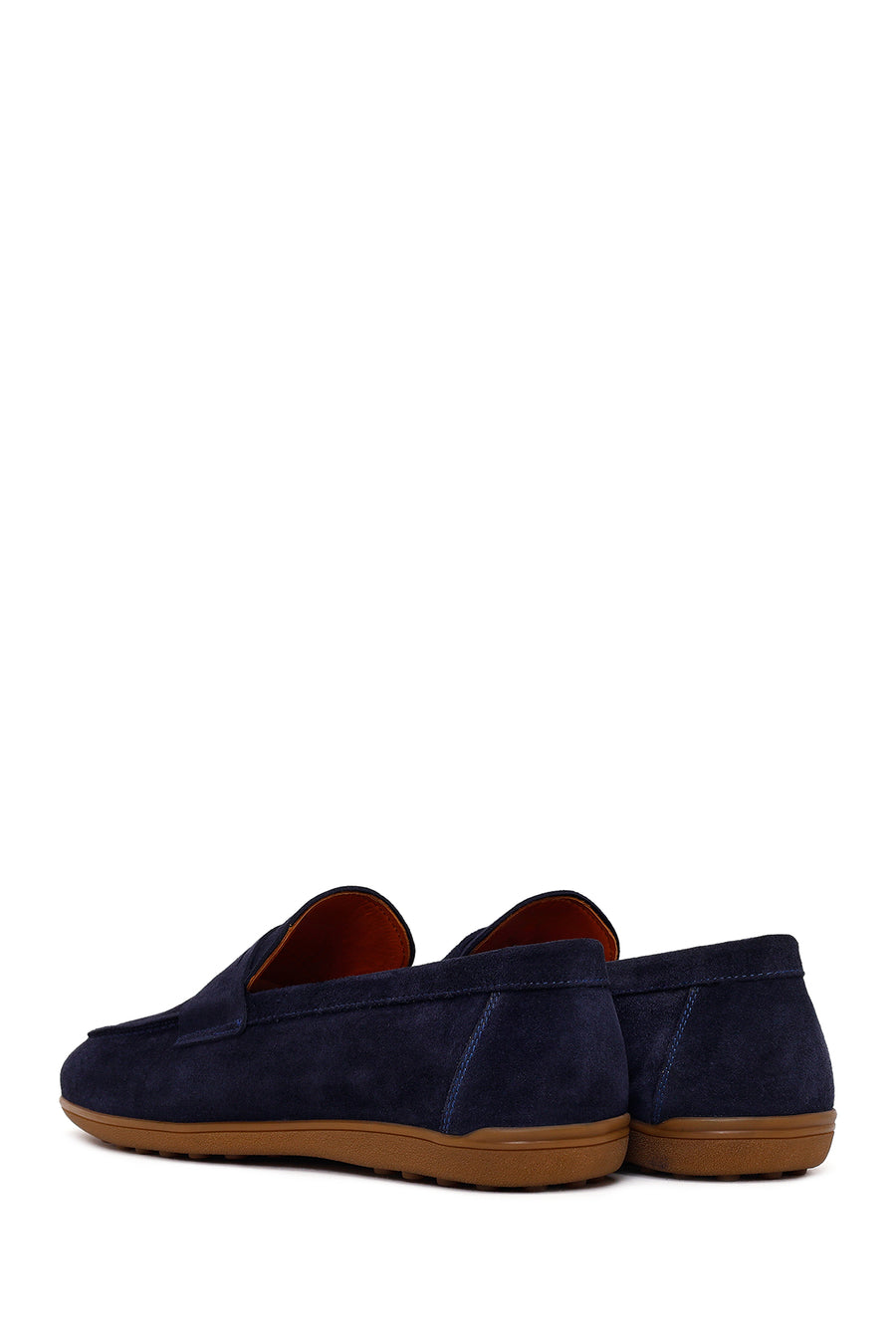 Male Navy Suede Loafer