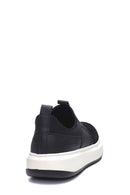 Men's Leather Suede Sneaker | Derimod