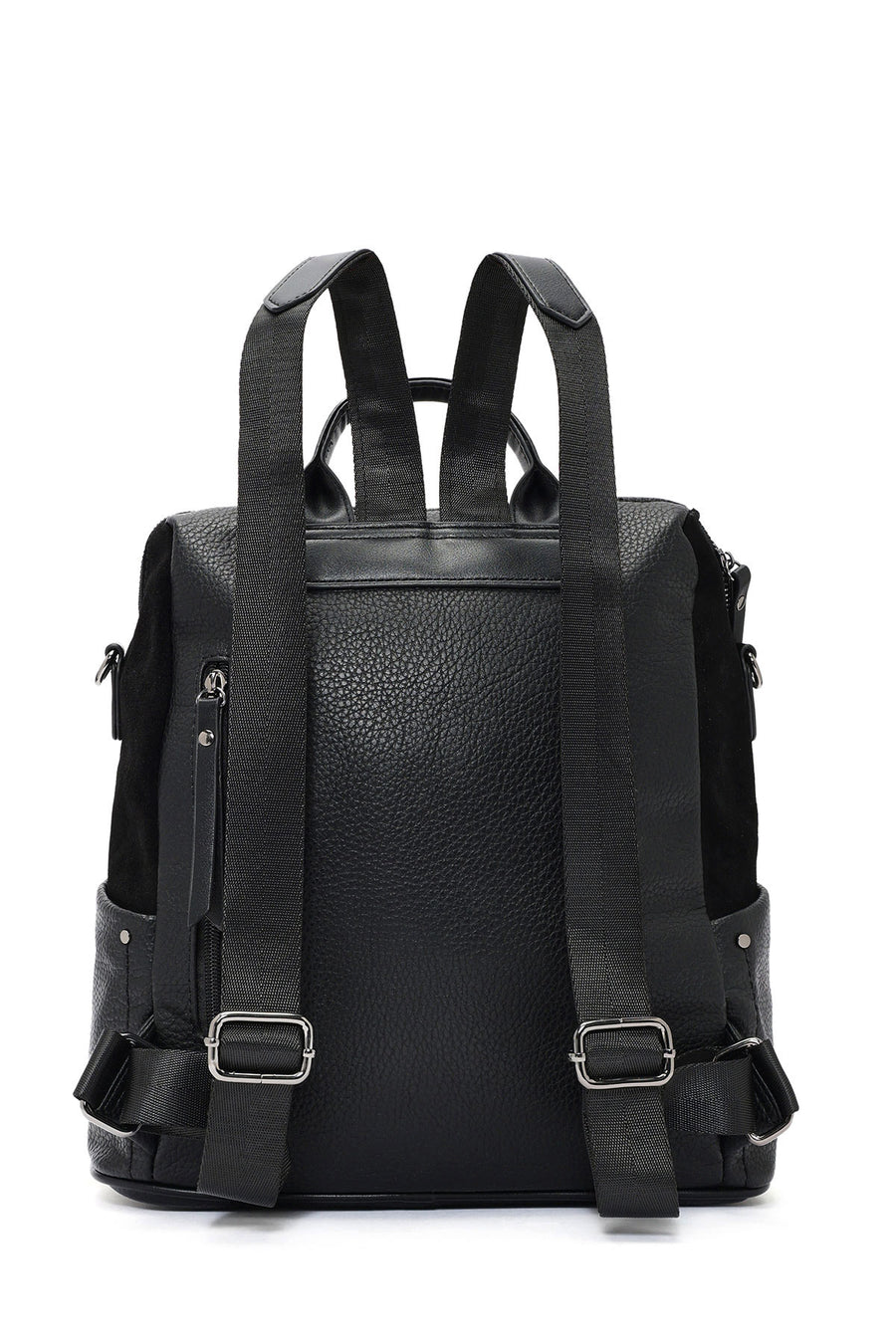 Women's Black Casual Backpack