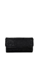 Women's Black Chain Strap Stone Crossbody Bag | Derimod