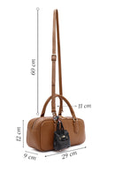 Women's Brown Long Strap Accessory Detailed Handbag | Derimod