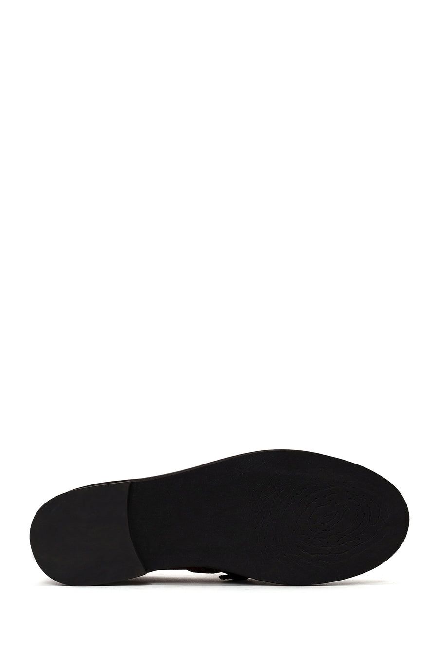 Kadın Bordo Tokalı Süet Deri Maskülen Loafer