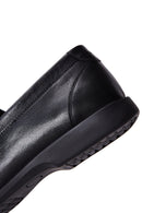 Erkek Siyah Deri Loafer | Derimod