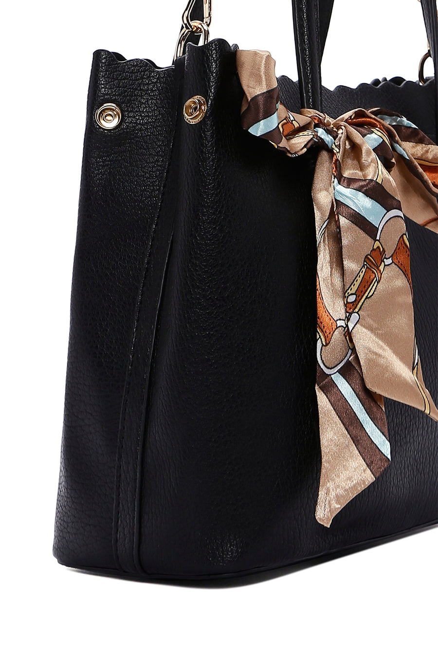 Women's Black Long Strap Shoulder Bag