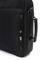 Male Black Fabric Briefcase | Derimod