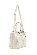 Women's Beige Long Strap Plush Handbag | Derimod