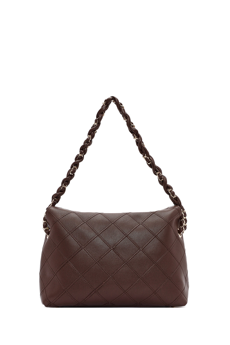 Women's Brown Printed Shoulder Bag
