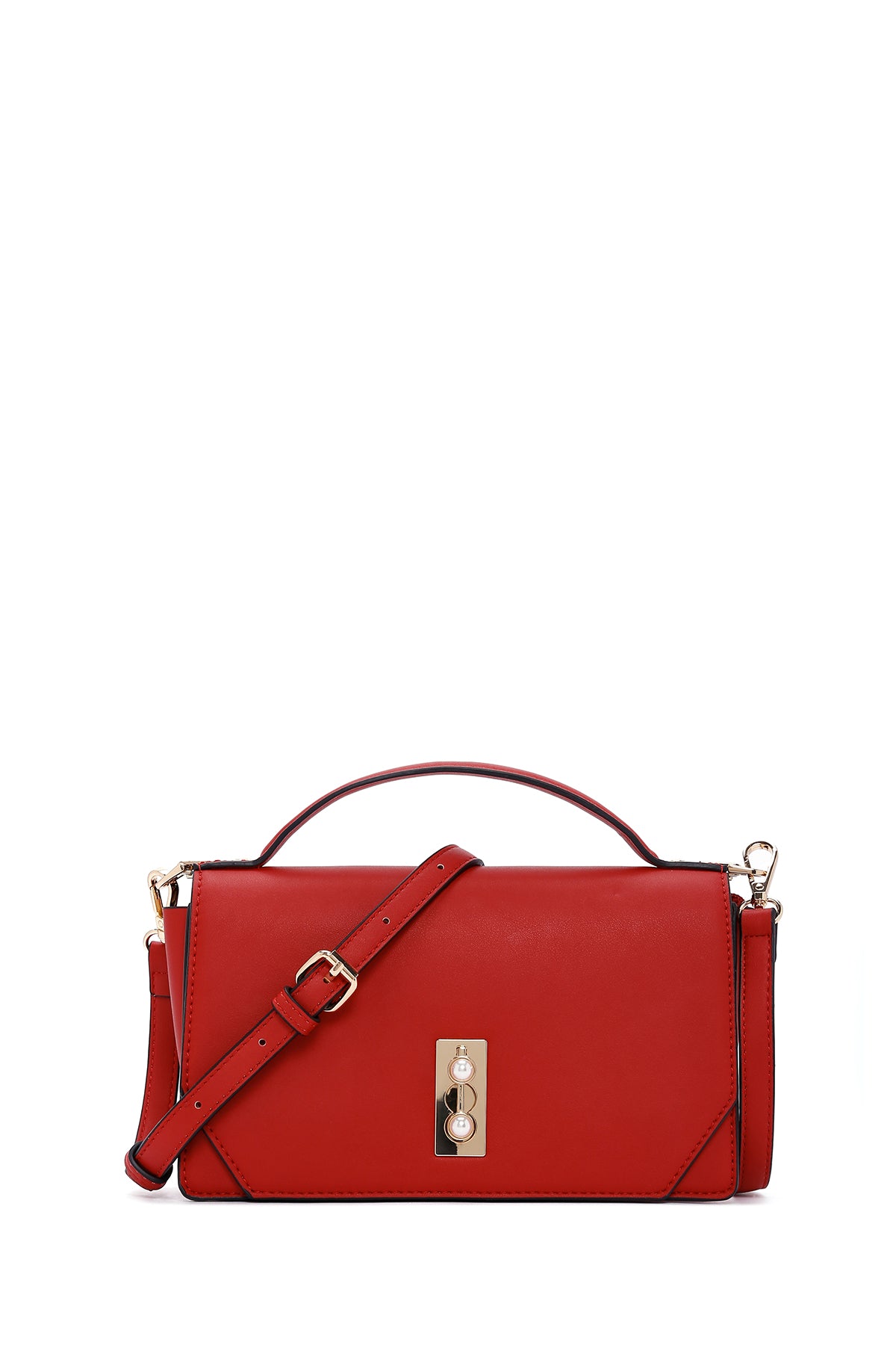 Women's Red Long Strap Crossbody Bag 23WBD283118 | Derimod