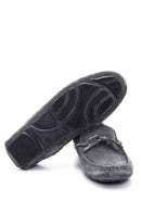 Erkek Gri Süet Deri Casual Loafer | Derimod