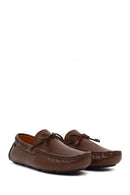 Erkek Kahverengi Deri Casual Loafer | Derimod