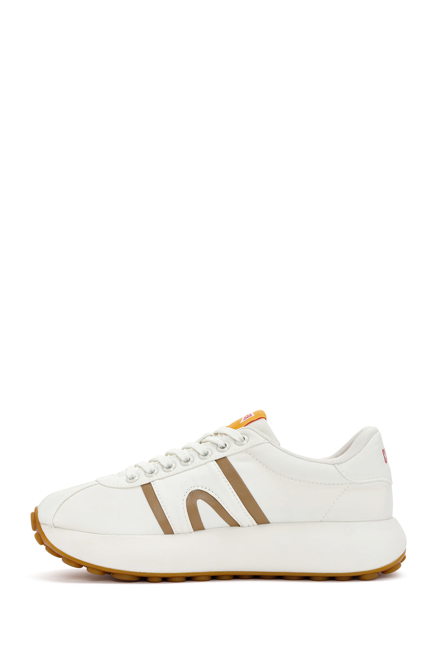 Camper Men's White Pelotas Athens Lace-Up Fabric Sneakers