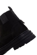 Men's Black Casual Nubuck Leather Boots | Derimod