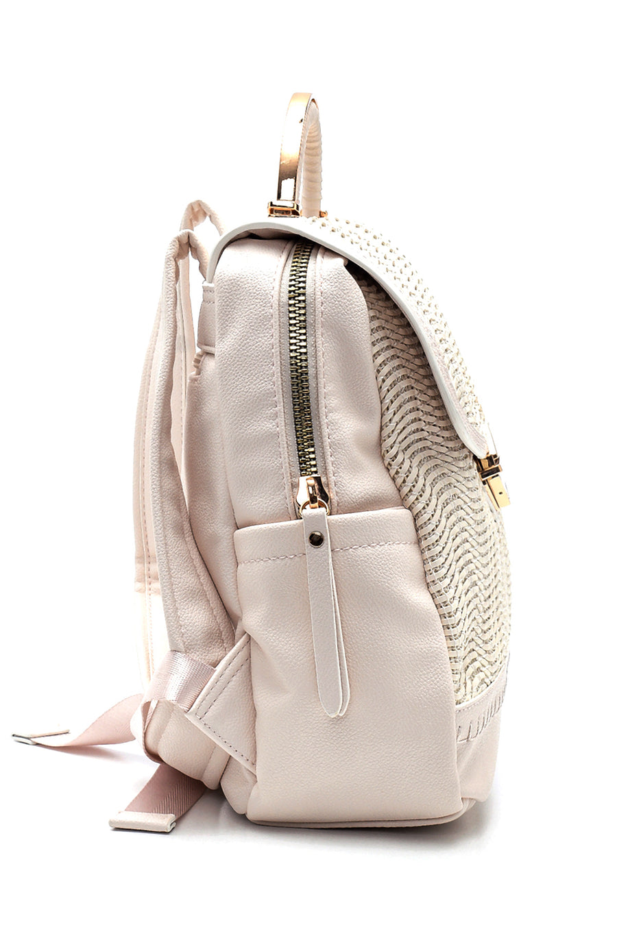 Women's Knitted Detailed Backpack