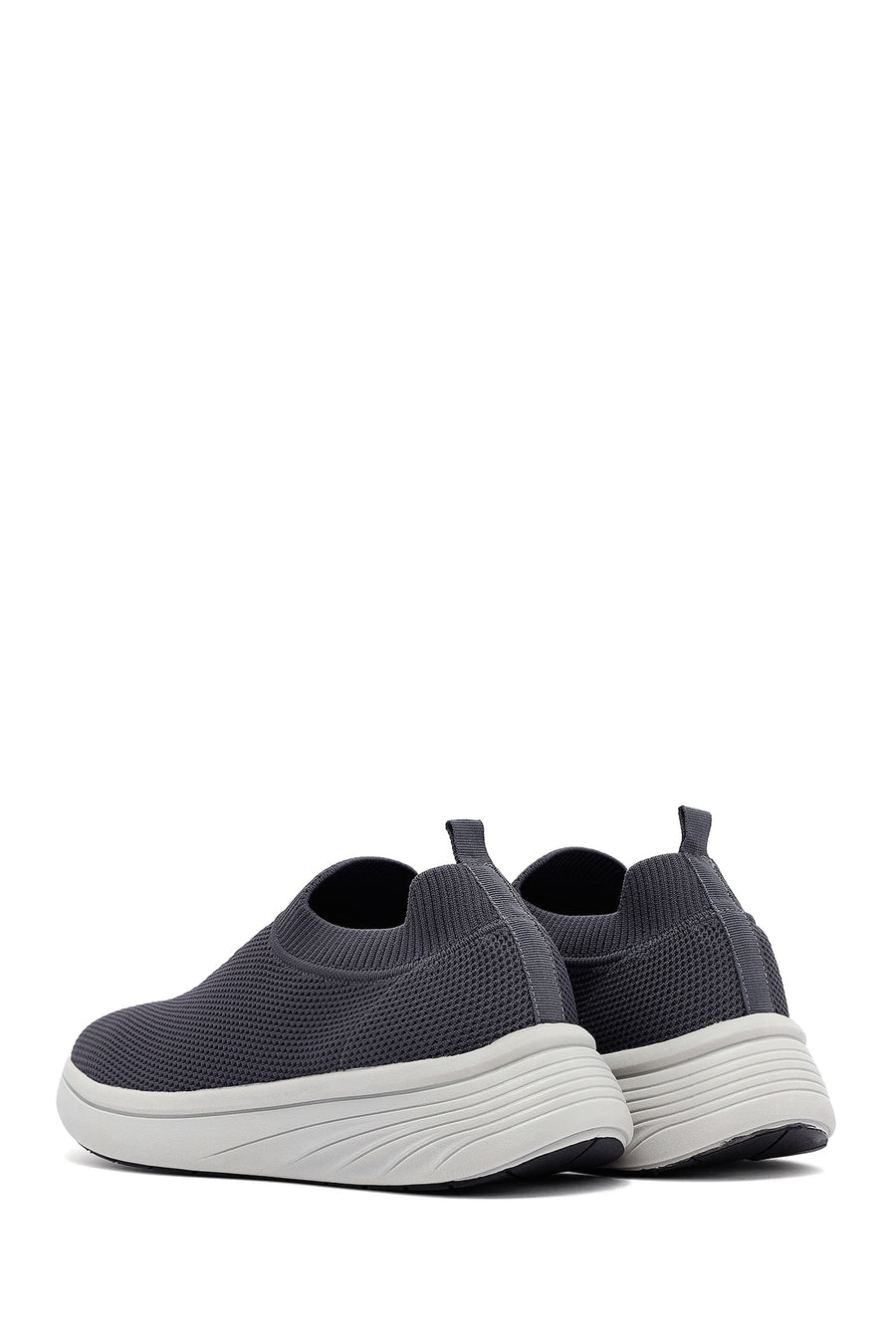 Derimod Zero Men's Gray Thick Soled Fabric Sneaker