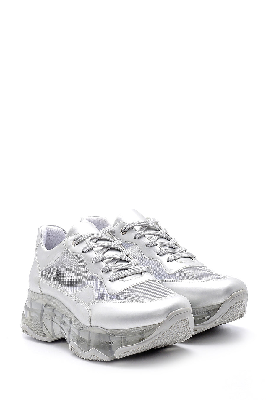 Kadın Şeffaf Tabanlı Sneaker