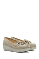 Women's Leather Suede Shoes | Derimod