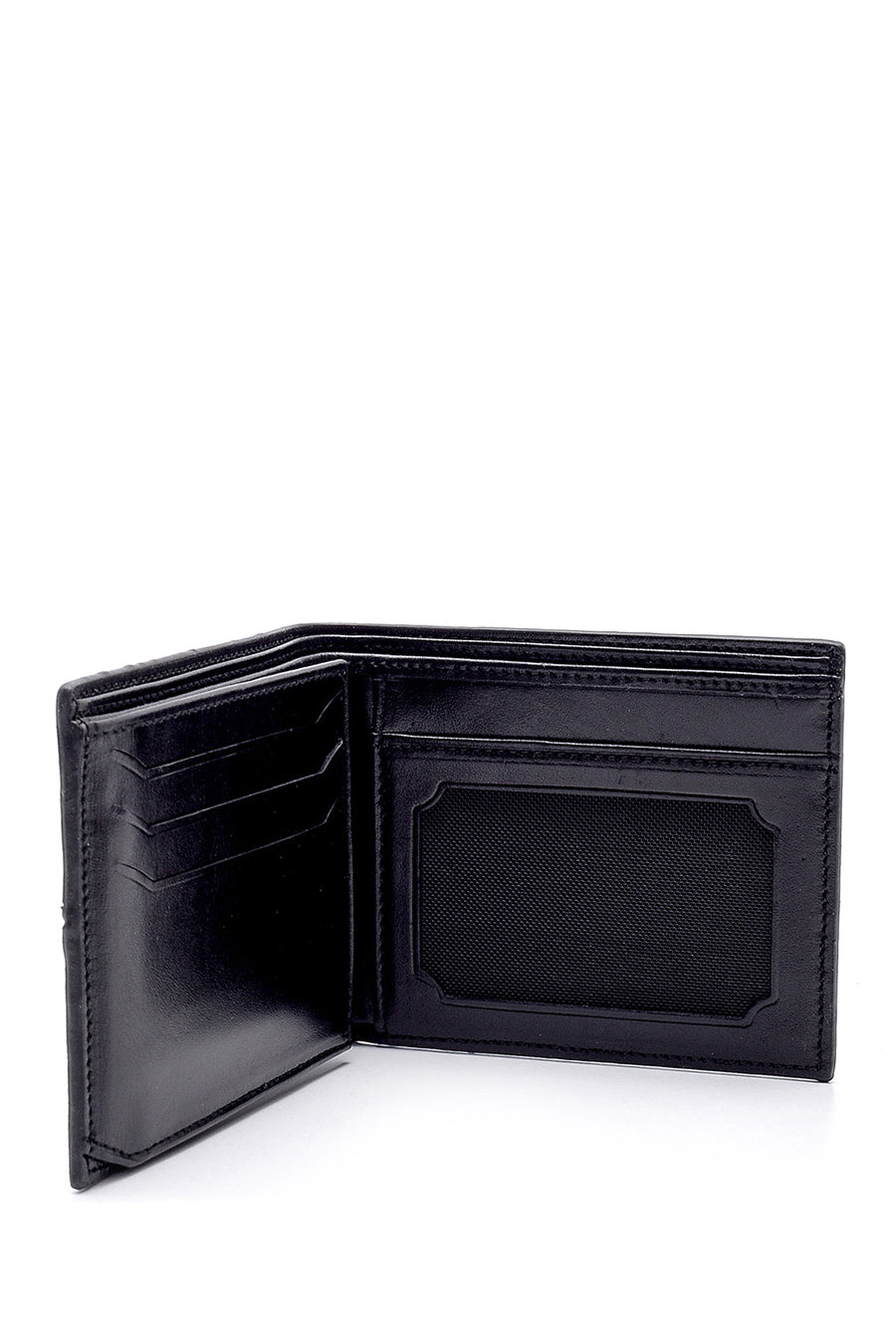 Men's Black Leather Wallet