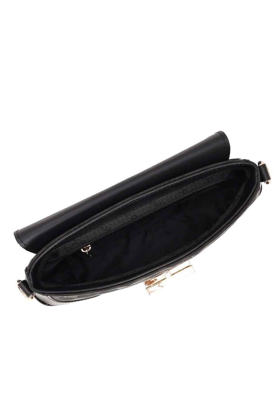 Woman Black Printed Shoulder Bag