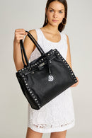 Women's Shoulder Bag with Staple Detail | Derimod