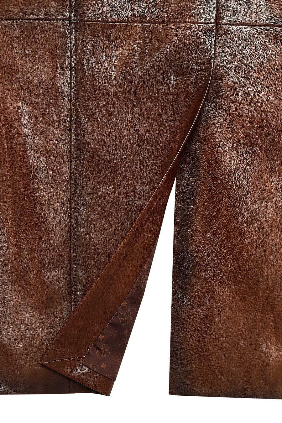 Juliet Women's Brown Fur Leather Coat