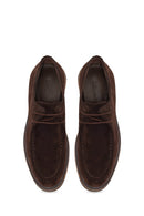 Male Brown Lace-up Suede Casual Shoes | Derimod