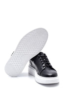 Men's Leather Studded Detailed Sneaker | Derimod