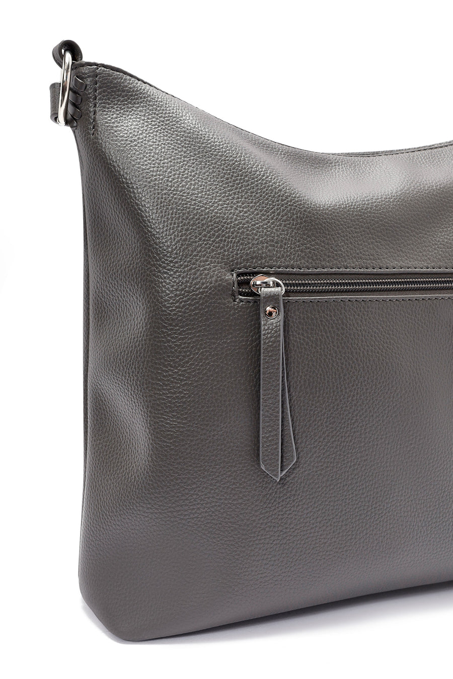 Women's Gray Long Strap Shoulder Bag