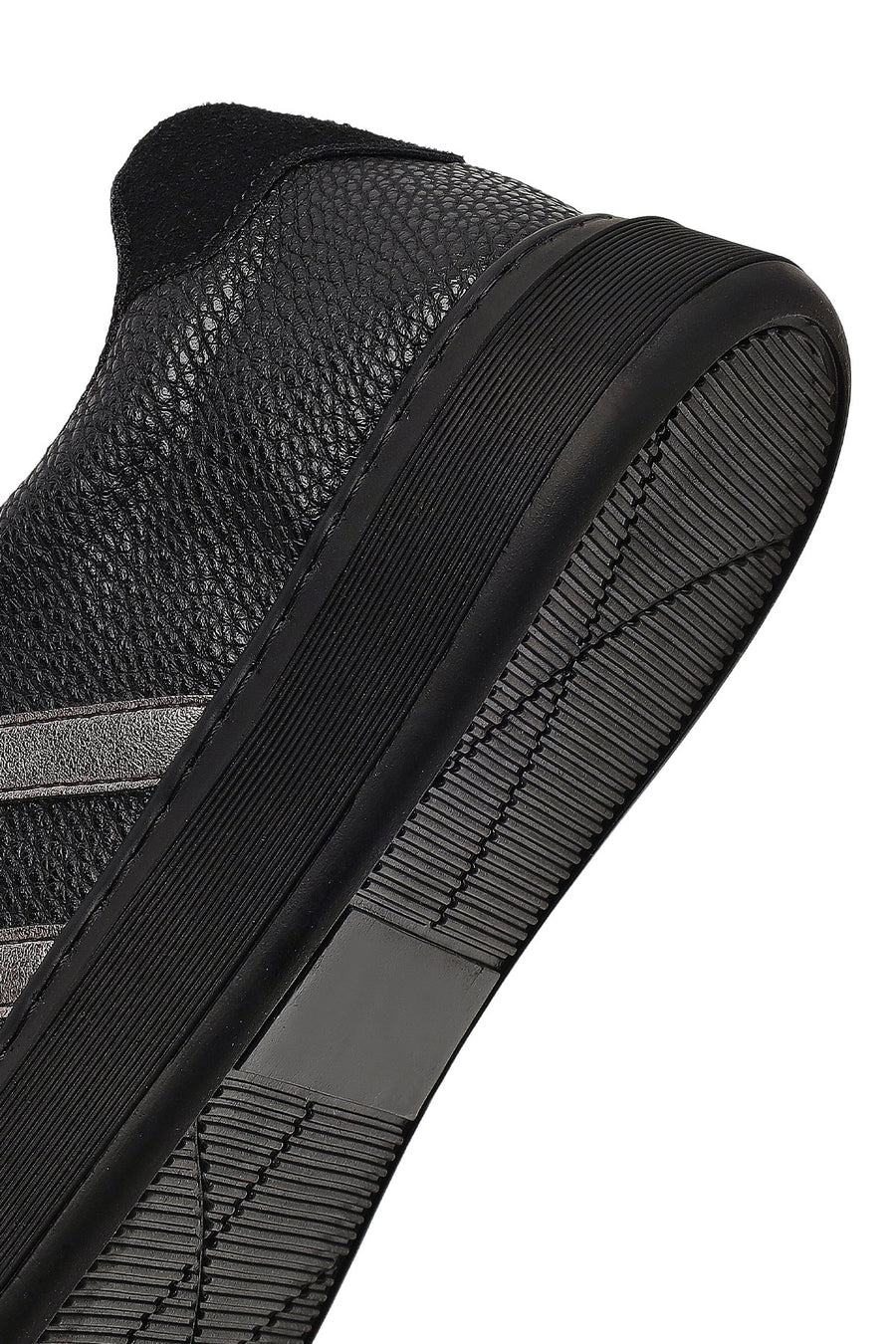 Woman Black Lace-Up Sneakers