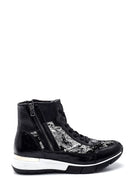 Women's Zipper Detailed Sneaker Boots | Derimod