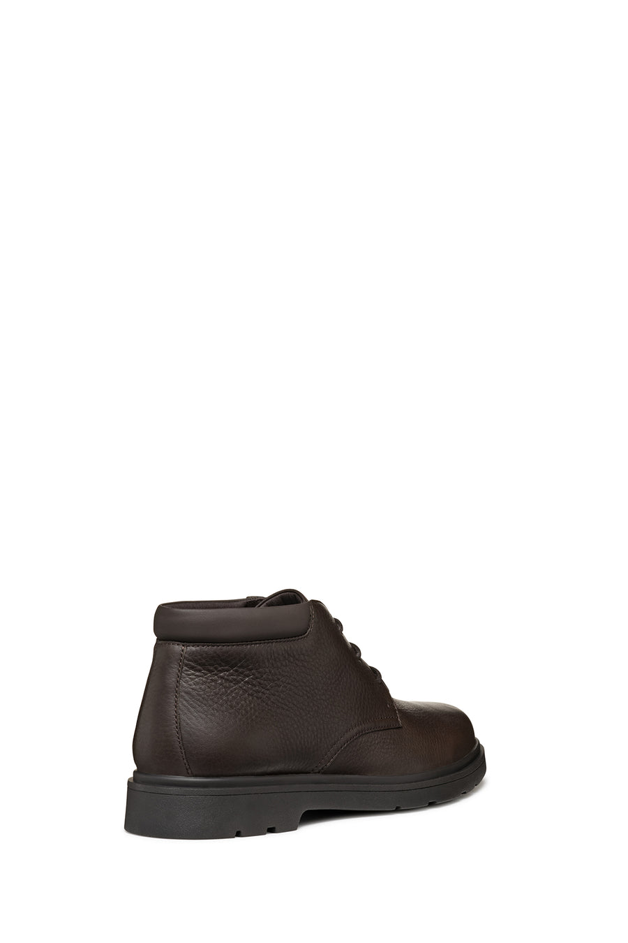 Geox Men's Brown U Spherica Ec1 Lace-Up Leather Combat Boots