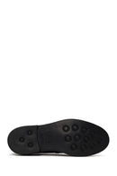 Erkek Siyah Püsküllü Deri Loafer | Derimod