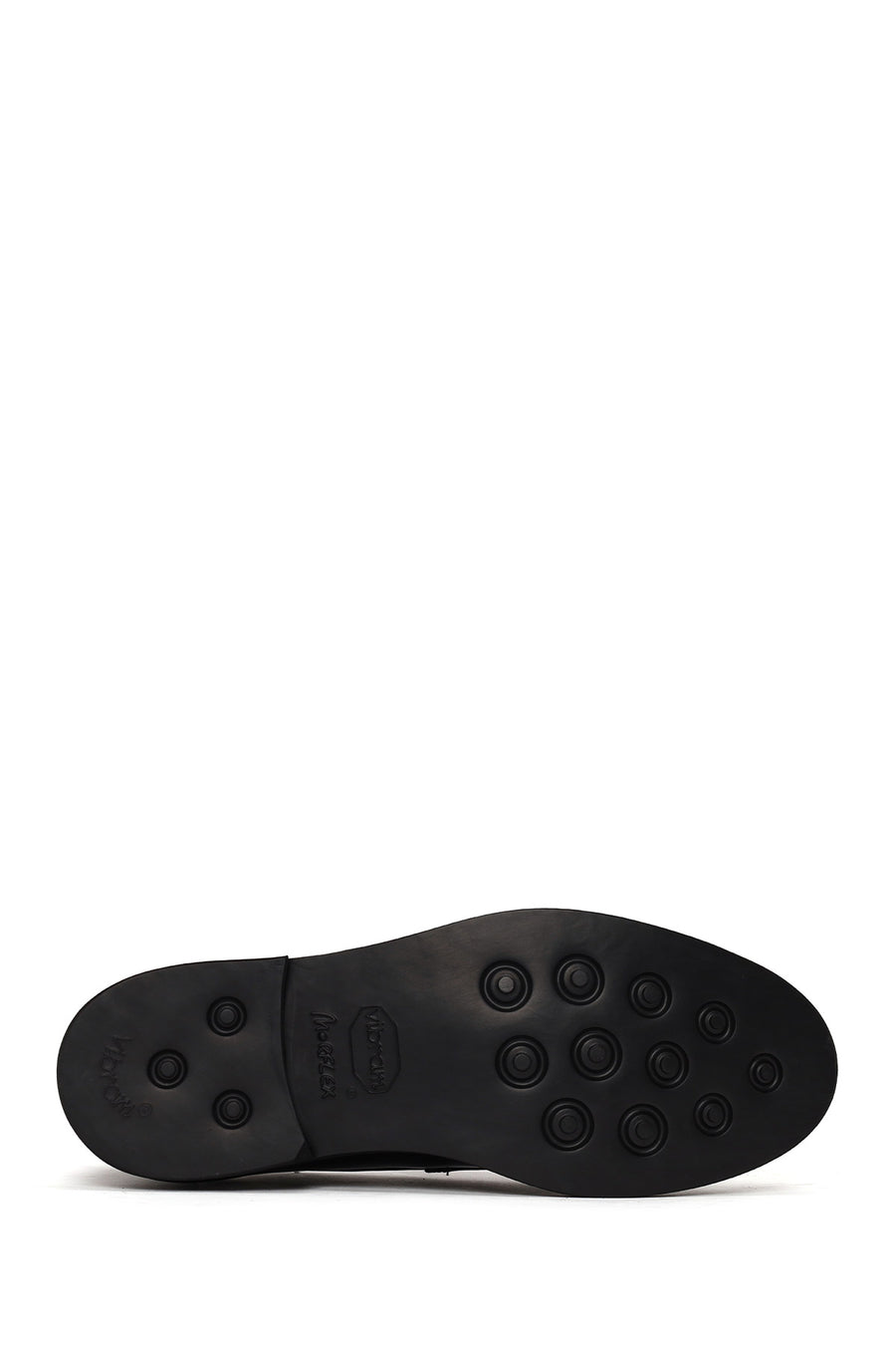 Erkek Siyah Püsküllü Deri Loafer